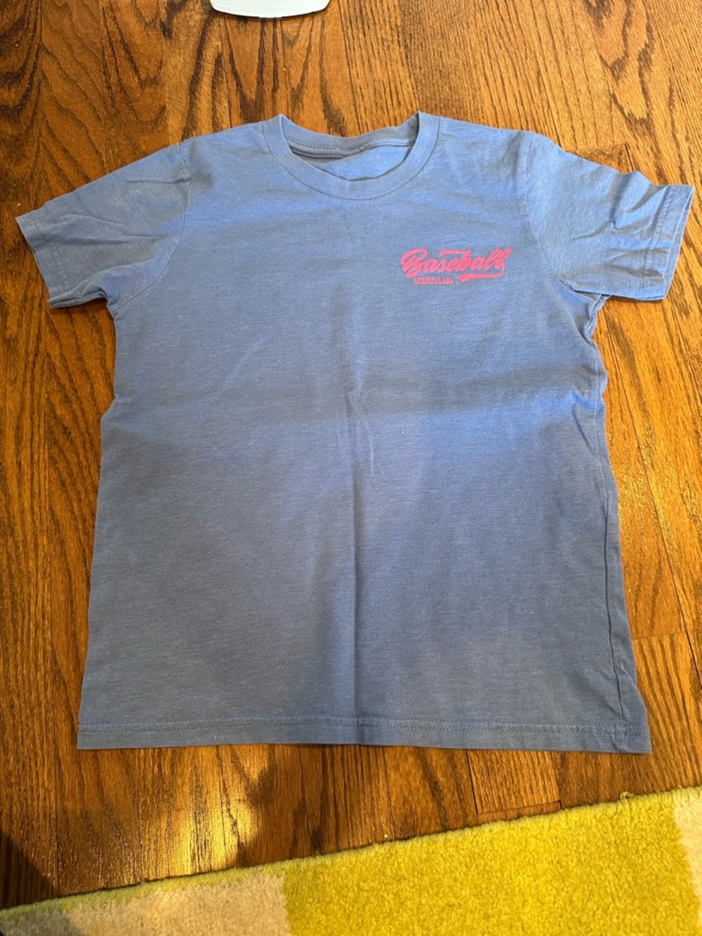 Kids Blue Baseball Lifestyle 101 Graphic Tee